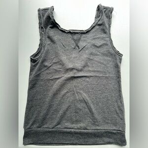 Fabletics Gray Sleeveless Tank Top